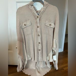 Free people button down